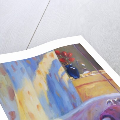 Tub and Tulips II by Pam Ingalls