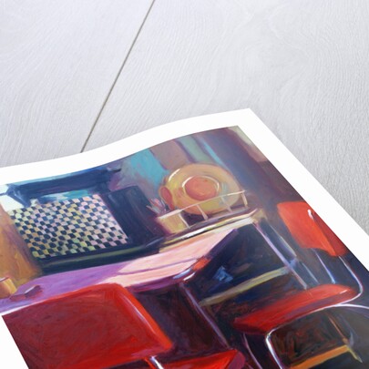 Natalie's Red Chairs III by Pam Ingalls