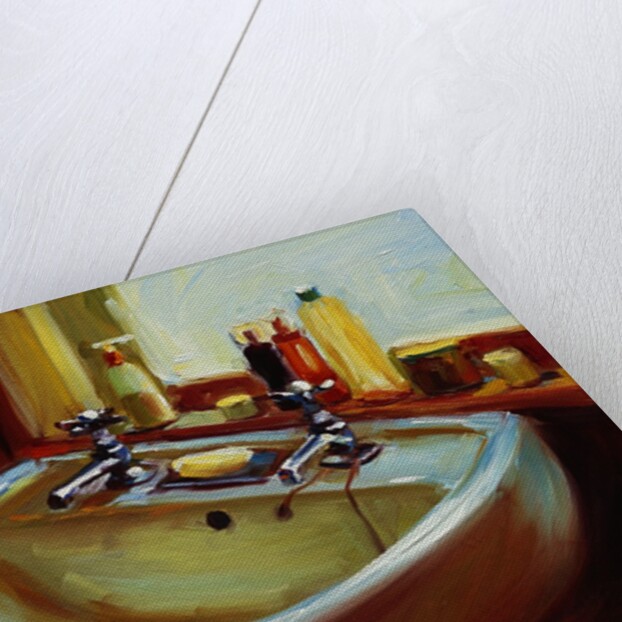 Debby's Sink Painting by Pam Ingalls