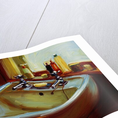 Debby's Sink Painting by Pam Ingalls