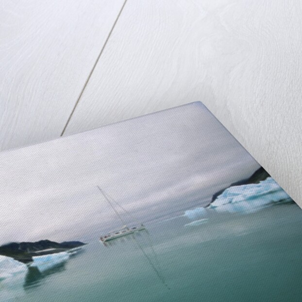 Sailboat Cruising the Arctic by Anonymous