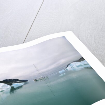 Sailboat Cruising the Arctic by Anonymous