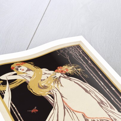 English Art Nouveau Poster for Ruddigore by Anonymous