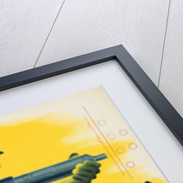 Give 'Em Both Barrels Poster by Jean Carlu