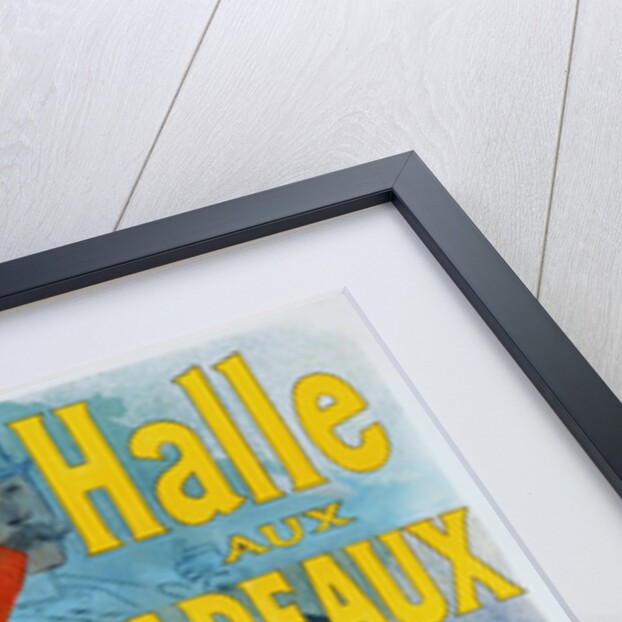 Halle aux Chapeaux Poster by Jules Cheret