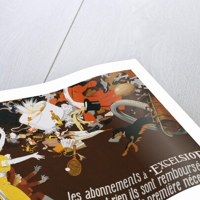 Excelsior Poster by Jules Alexander Grun