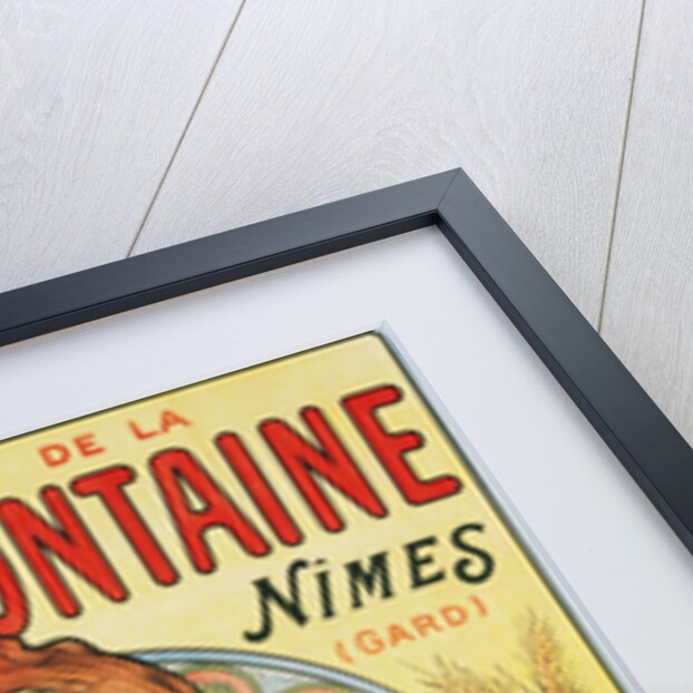 Brasserie de la Fontaine Poster by Artigue