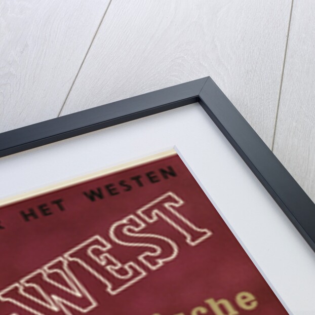Oost-West Poster by Dehaan