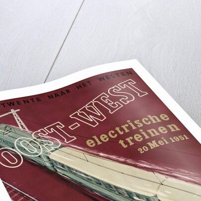Oost-West Poster by Dehaan