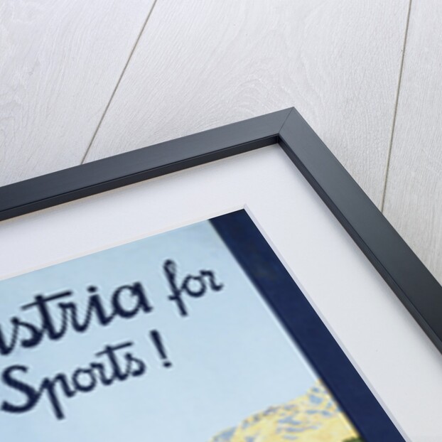 Austria for Winter Sports Poster by Anonymous