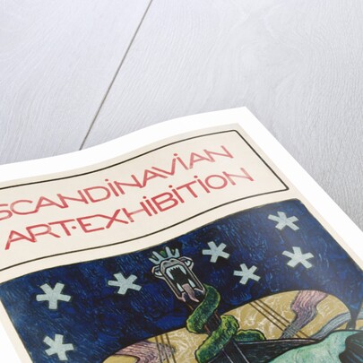 Scandinavian Art Exhibition: 1912-1913 Poster by Gunnar August Hallstrom