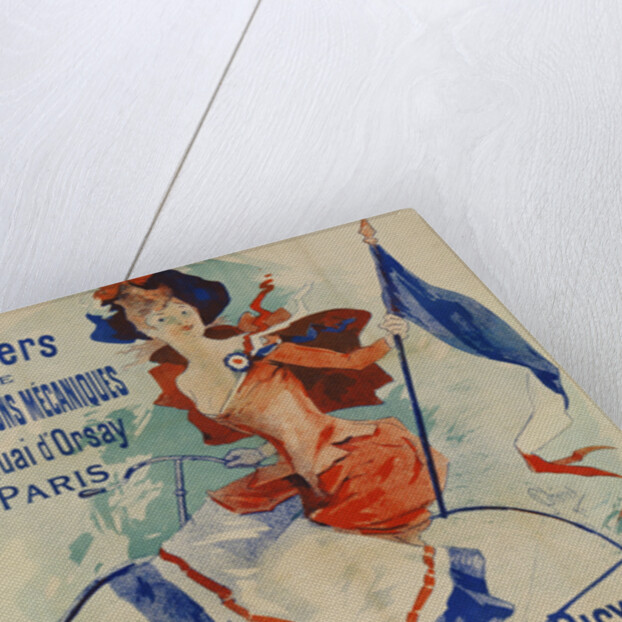 L'Etendard Francais Poster bu Jules Cheret by Anonymous