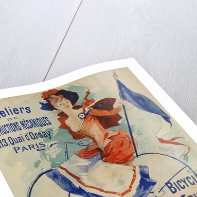 L'Etendard Francais Poster bu Jules Cheret by Anonymous