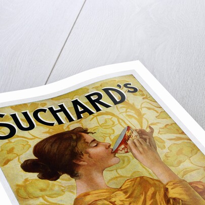 Circa 1905 Belgian Poster for Suchard's Cacao by Anonymous