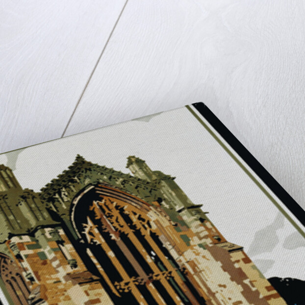 Melrose Abbey Poster by Frank Newbould