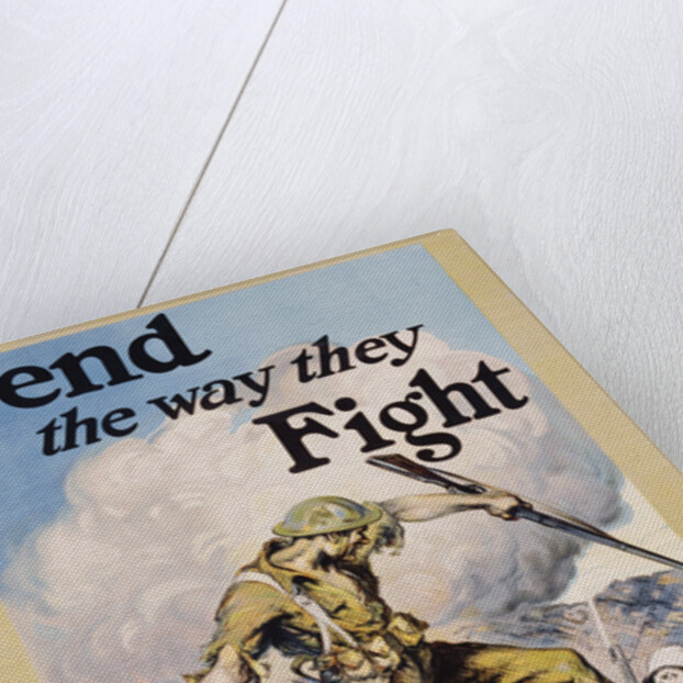 Lend the Way They Fight Poster by Edmund M. Ashe