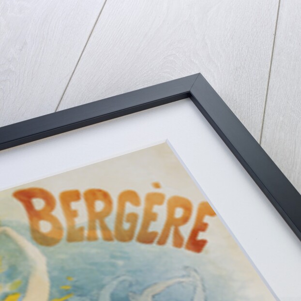 Folies Bergere Fleur de Lotus Poster by Jules Cheret