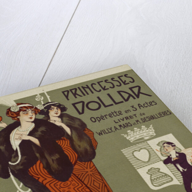 Princesses Dollar Poster by Clerice Freres