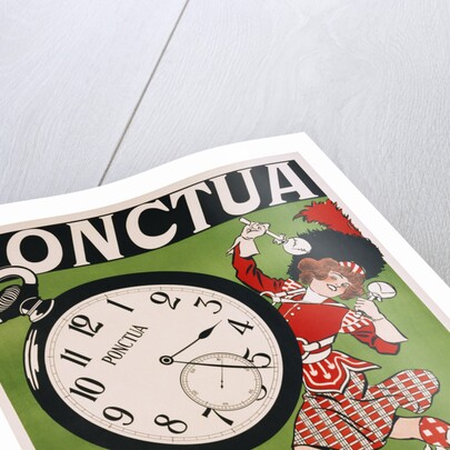 Ponctua Poster by Rene Prejelan