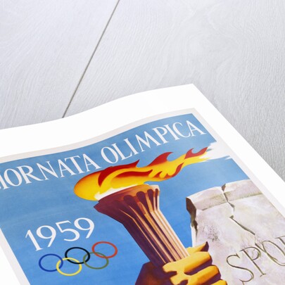 Giornata Olimpica 1959 Poster by Nino Gregori