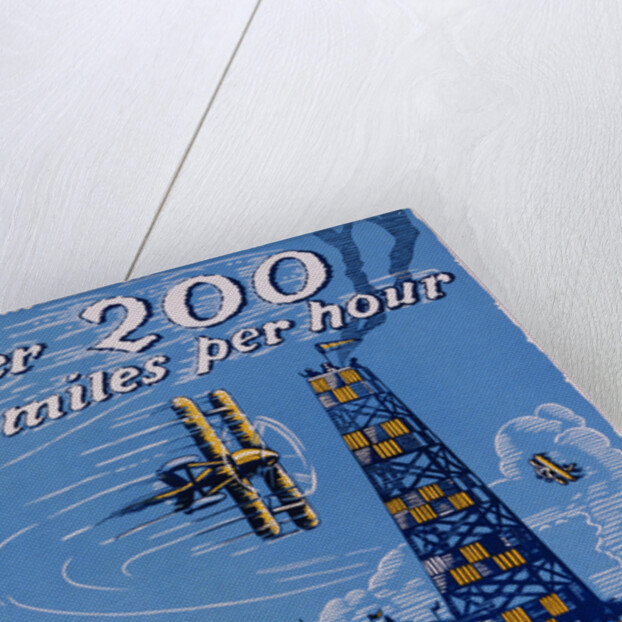 International Air Races Poster by Carl Dalter