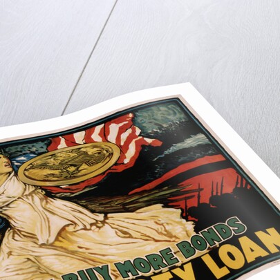 For Victory, Buy More Bonds - Fourth Liberty Loan Poster by J. Scott Williams