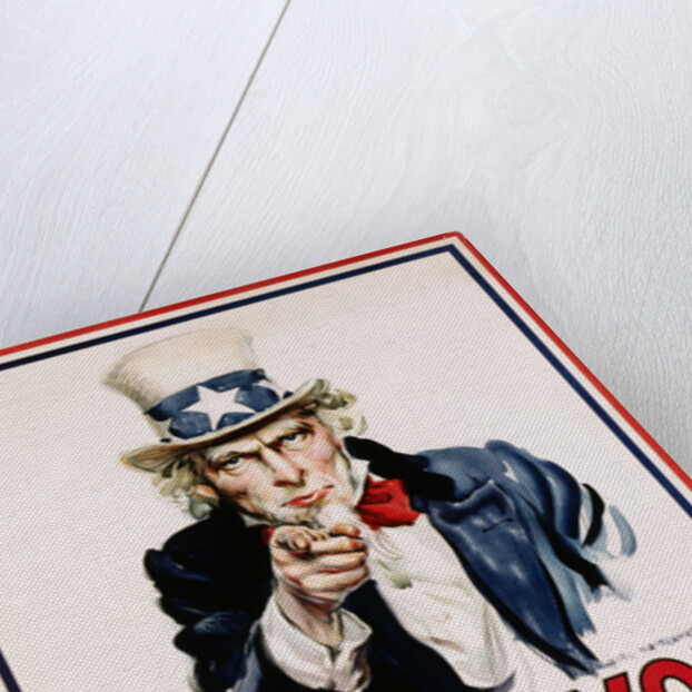 I Want You for the U.S. Army Recruitment Poster by James Montgomery Flagg