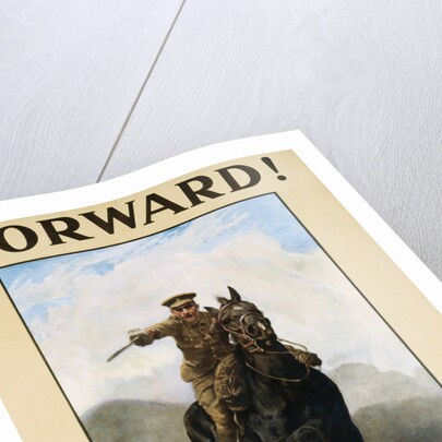 Forward! Enlist Now Poster by Anonymous