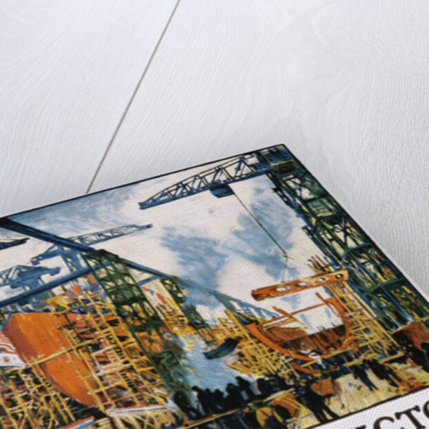 On the Job for Victory Poster by Jonas Lie