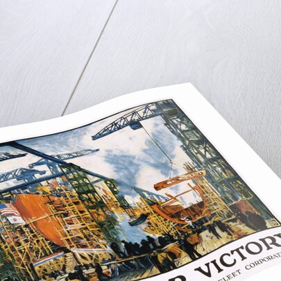 On the Job for Victory Poster by Jonas Lie