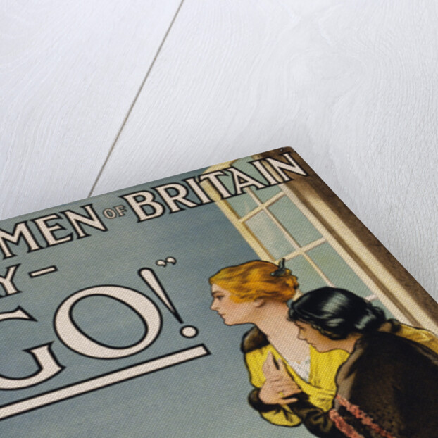 Women of Britain Say - "Go!" Recruitment Poster by E.V. Kealey