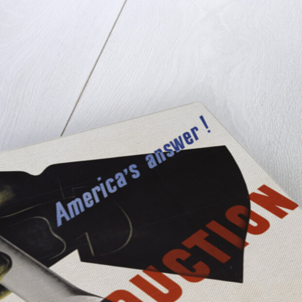 Production - America's Answer! Poster by Jean Carlu