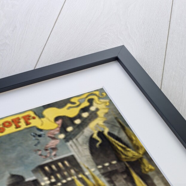 Michael Strogoff Ballet Production Poster by Anonymous