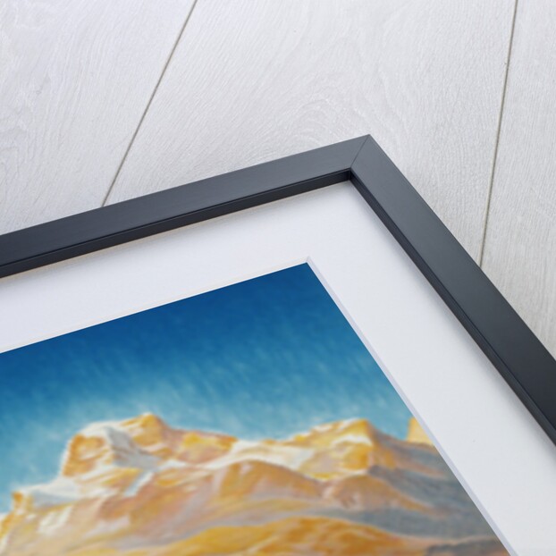 St. Moritz Poster by Carl Moos