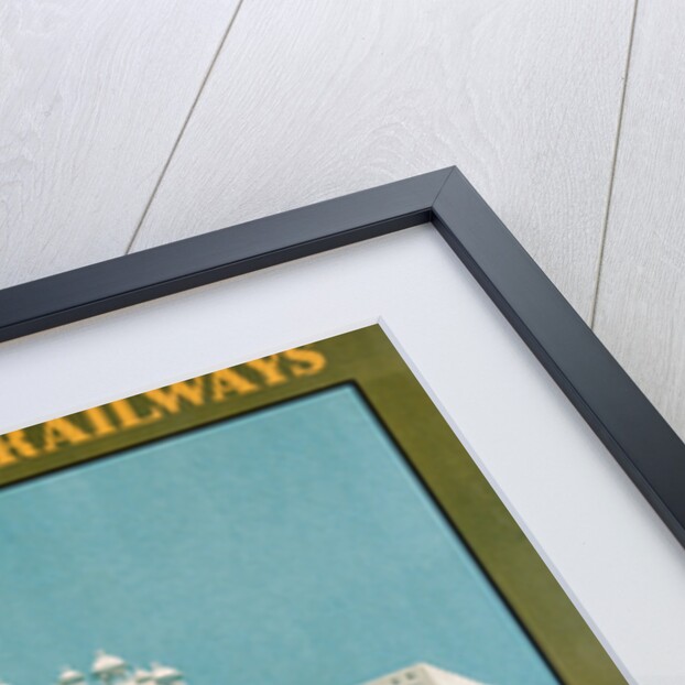 Visit India - Indian State Railways, Udaipur Poster by Bylityllis