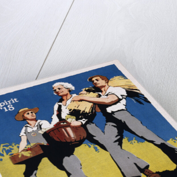 Food - Keep the Home Garden Going Poster by William McKee