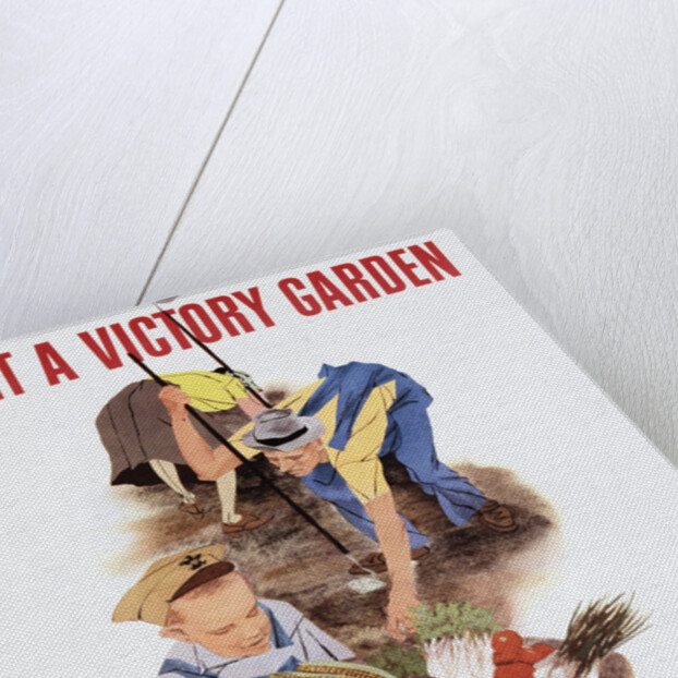 Plant a Victory Garden Poster by Anonymous
