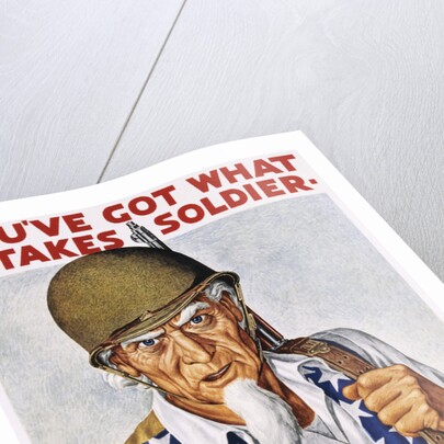You've Got What It Takes Soldier Poster by Ernest Hamlin Baker