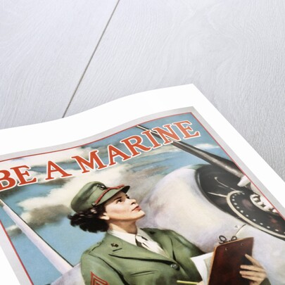 Be a Marine - Free a Marine to Fight Poster by Anonymous