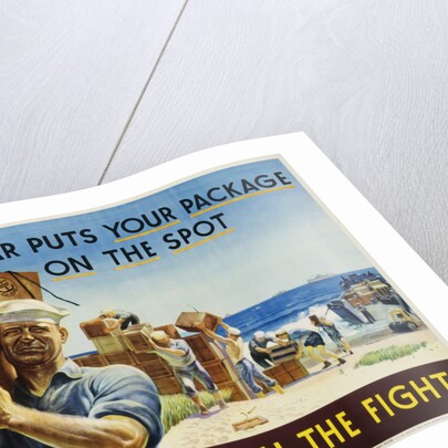 Pack It Right to Reach the Fight! Poster by John Falter