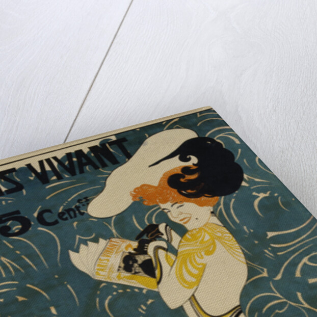 Paris Vivant Poster by Edmond Marie Petitjean