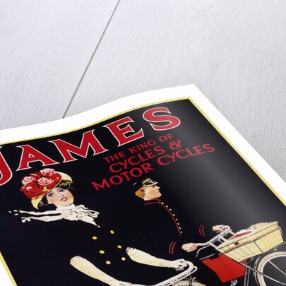 James - The King of Cycles & Motorcycles Poster by Anonymous