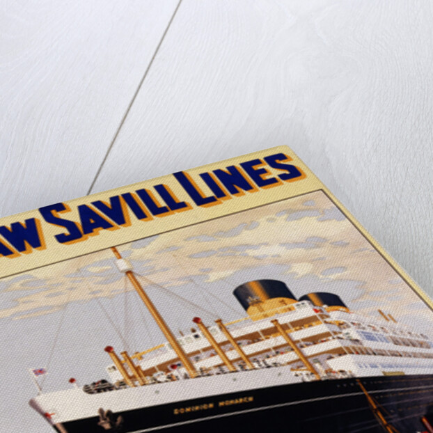 Poster for Shaw Savill Lines by Anonymous