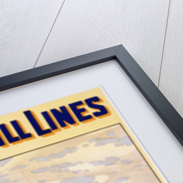 Poster for Shaw Savill Lines by Anonymous