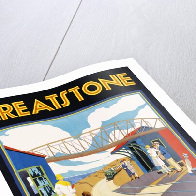 Greatstone - World's Smallest Public Railway Poster by N. Cramer Roberts