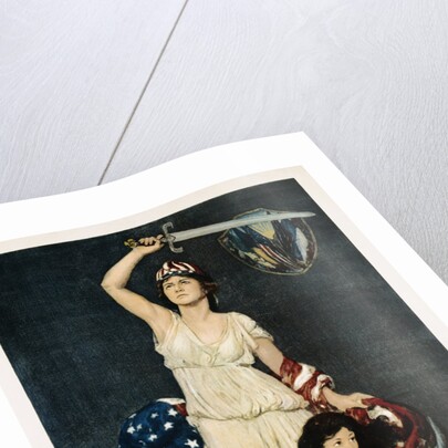 They Shall Not Perish Relief Poster by Douglas Volk
