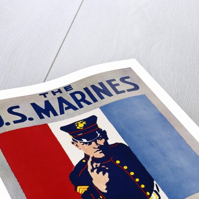 The U.S. Marines Want You Poster by Anonymous