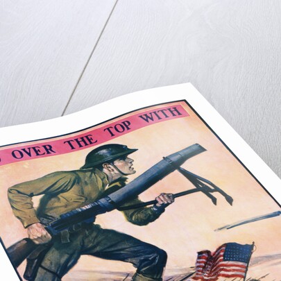Go Over the Top with the U.S. Marines Recruitment Poster by John A. Coughlin