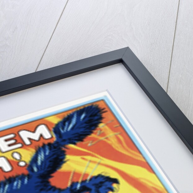 Treat 'Em Rough! Join the Tanks Recruitment Poster by August William Hutaf