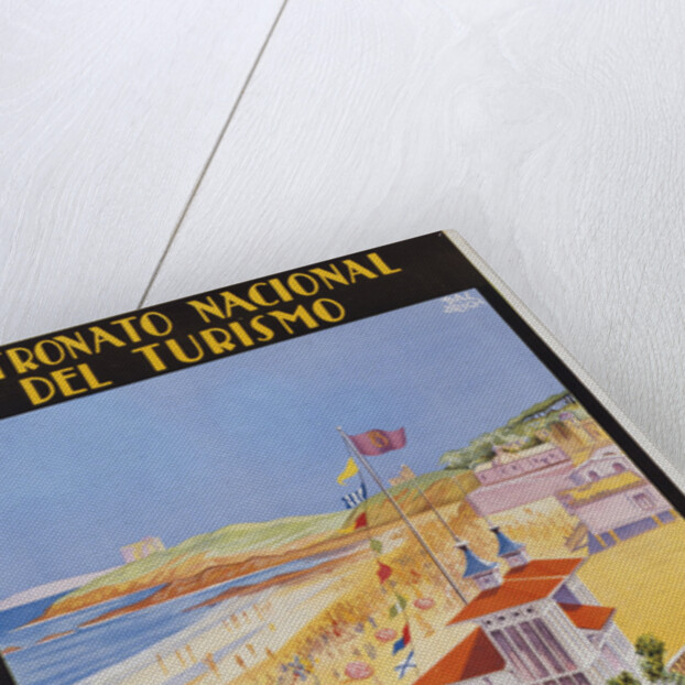 Santander Veranead en el Sardinero Poster by Baldrich